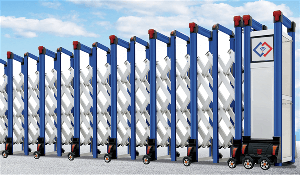 Cổng xếp inox
